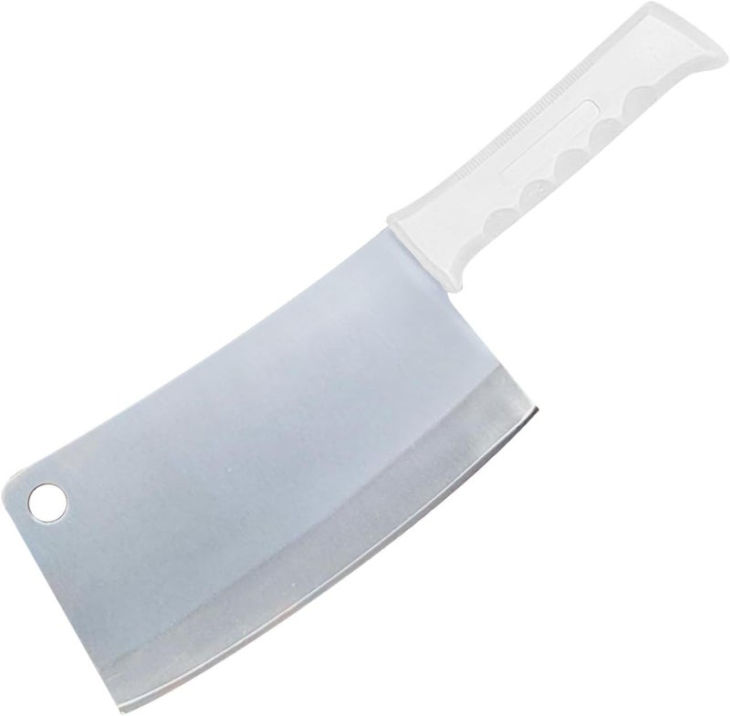 Kitchen Master 8 Inch Stainless Steel Meat Cleaver - Professional Butcher Chopping Knife - Image 1